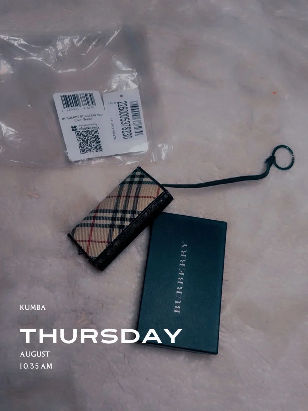 Burberry image shows